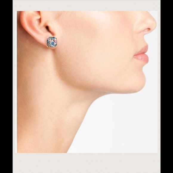 ♠️🎉HOST PICK🎉♠️ KATE SPADE GLITTER EARRINGS w/POUCH⬅️more pics to come - Picture 4 of 4
